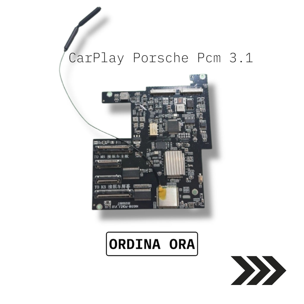 Autoradio CarPlay & Android Auto Porsche PCM 3.1 – Wireless & Touchscreen