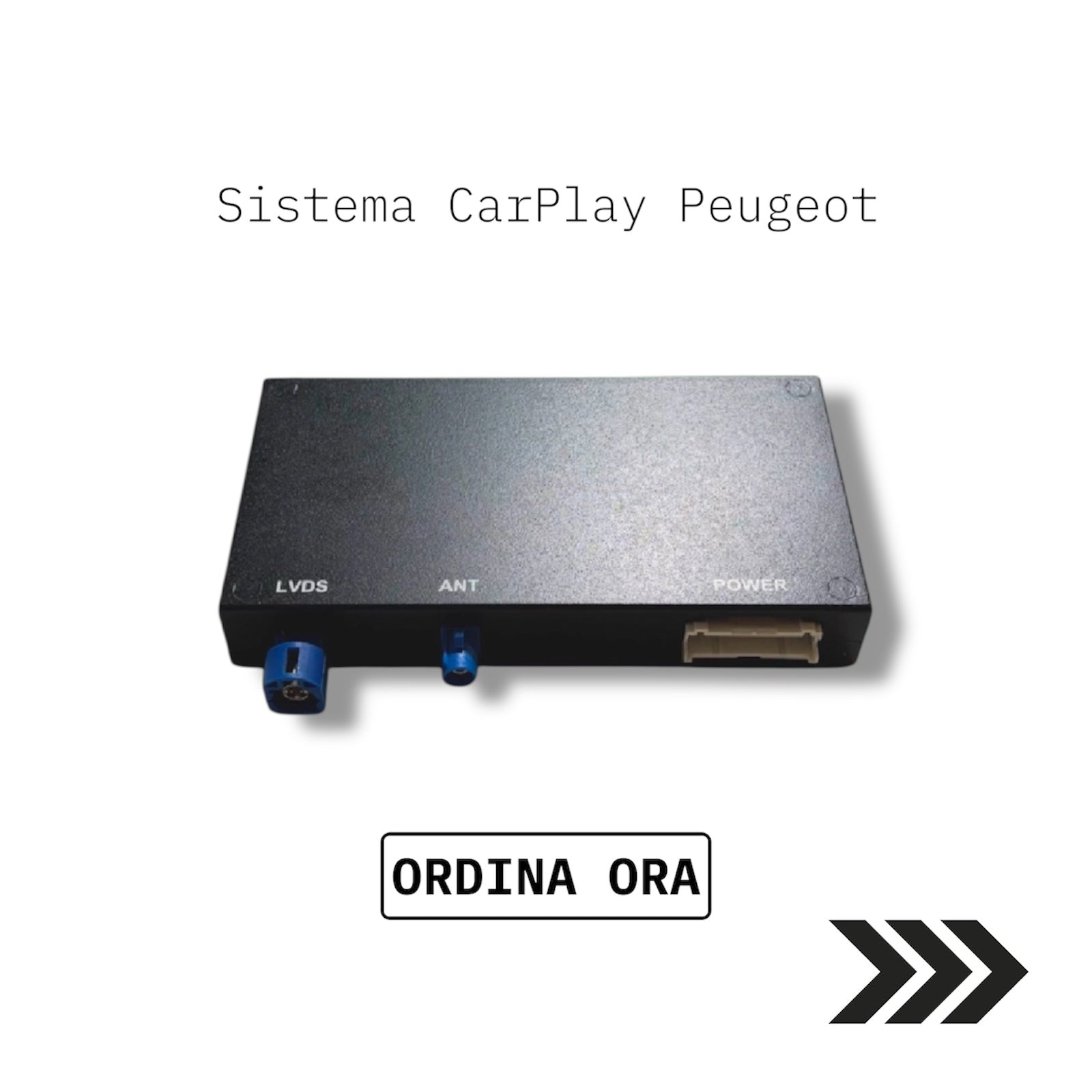 Autoradio Wireless CarPlay & Android Auto per Peugeot 208