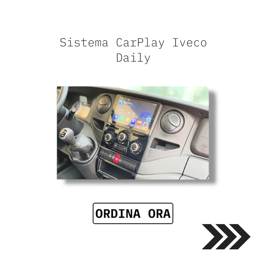 Autoradio Wireless CarPlay & Android Auto Iveco Daily (2006-2014)