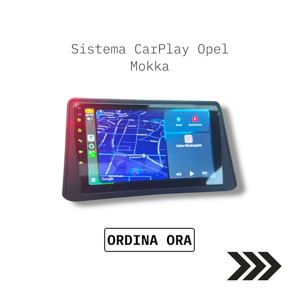 Autoradio Wireless CarPlay & Android Auto per Opel Mokka (2012-2016)
