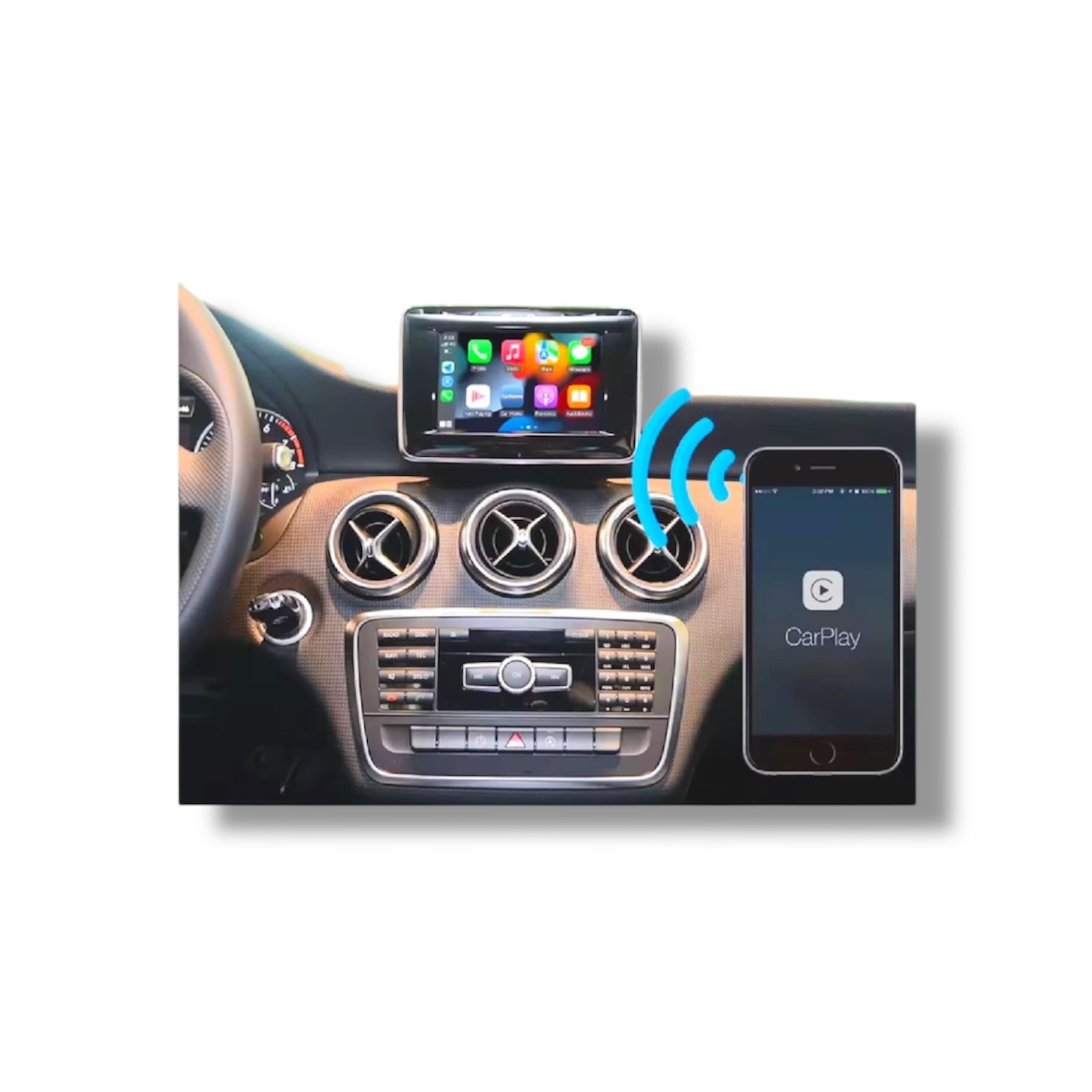 Modulo Wireless CarPlay & Android Auto per Mercedes NTG 4.5