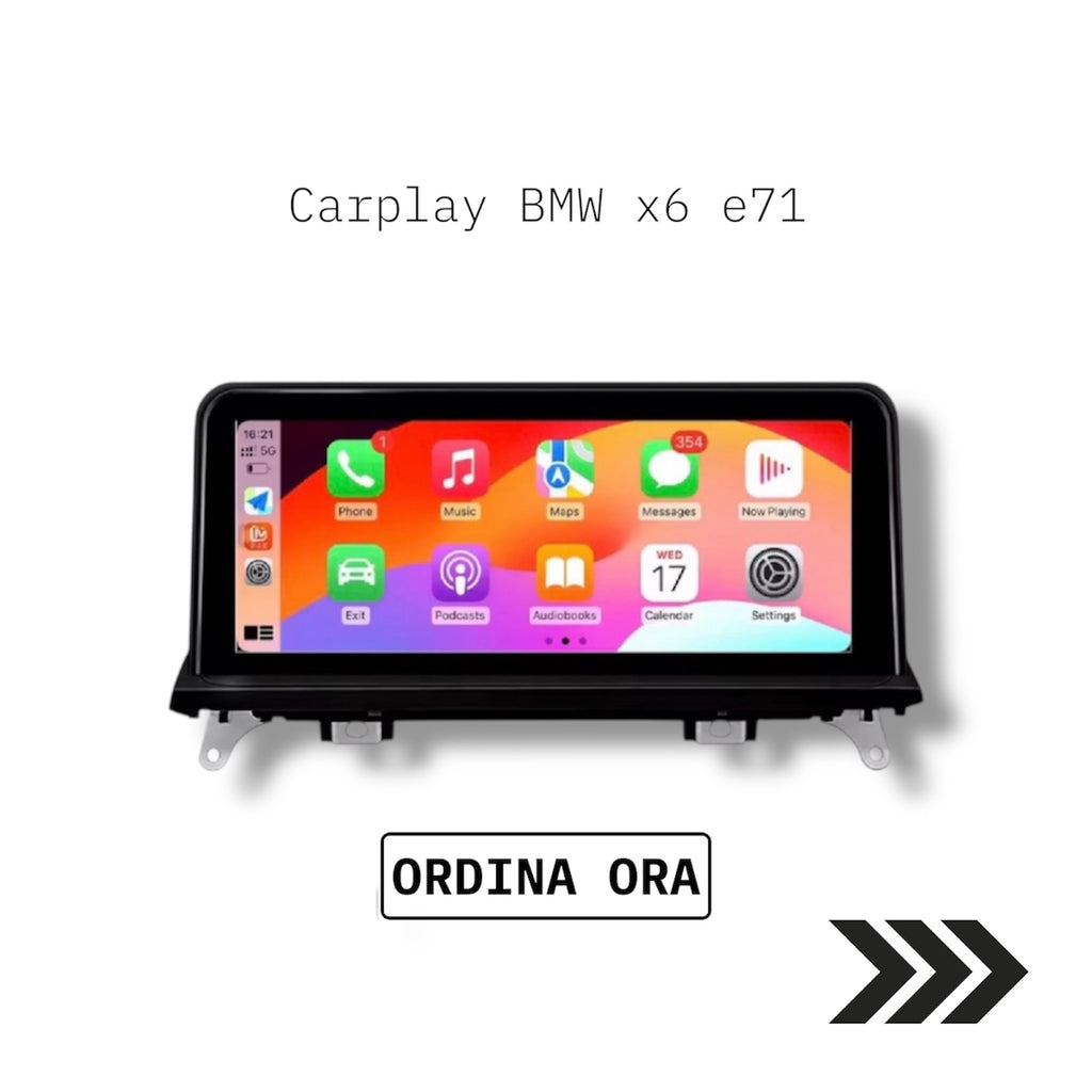 Autoradio 10.25" Wireless CarPlay & Android Auto – BMW X5 E70 e X6 E71