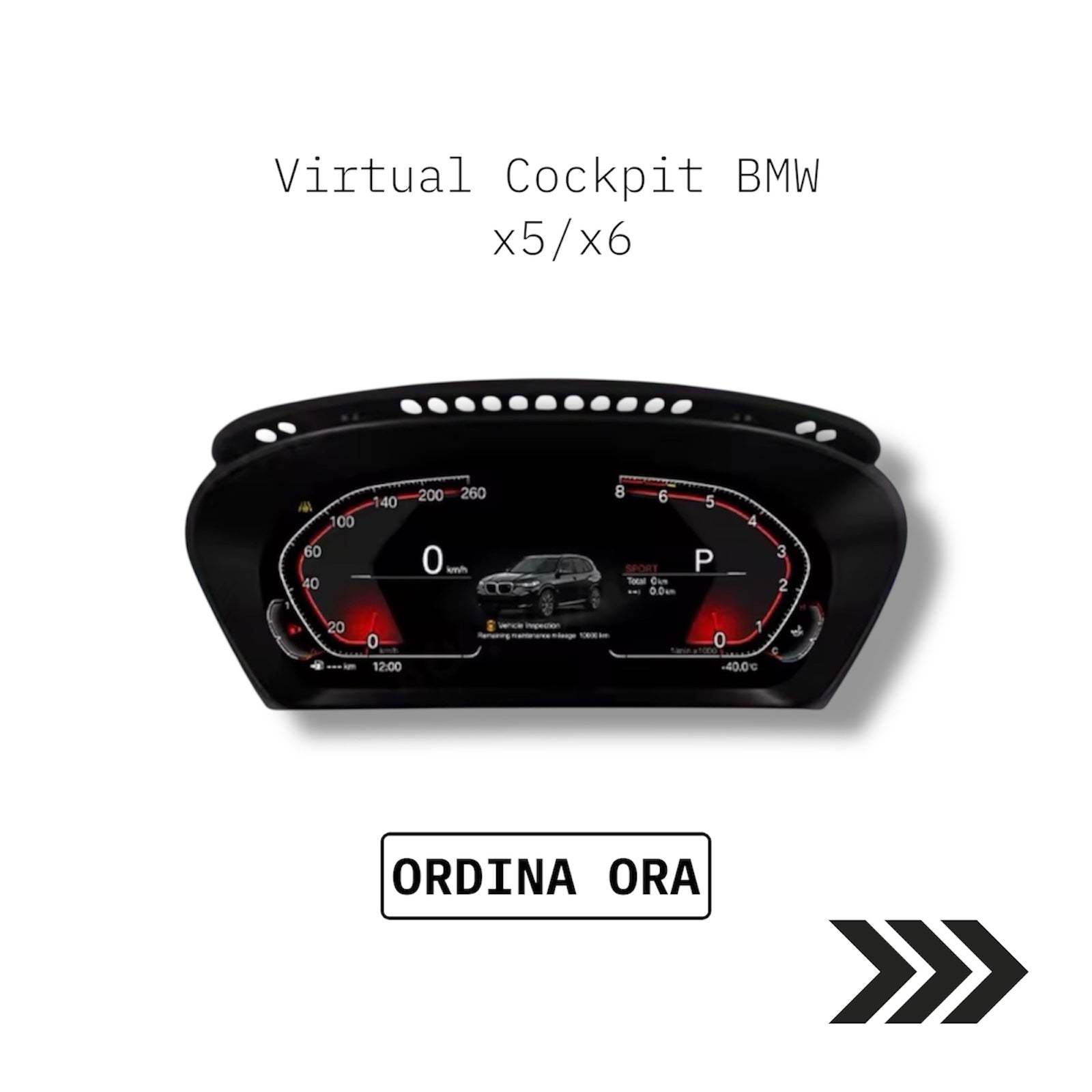 Virtual Cockpit– BMW X5 E70 e X6 E71