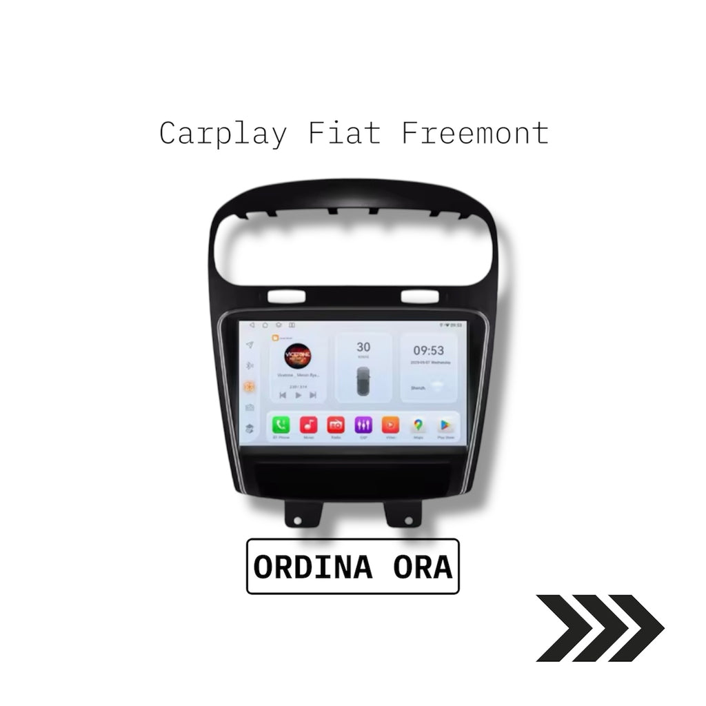 Autoradio Wireless CarPlay & Android Auto per Fiat Freemont (2012-2020)