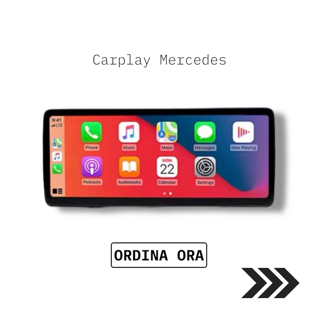 Autoradio Wireless CarPlay & Android Auto – Mercedes