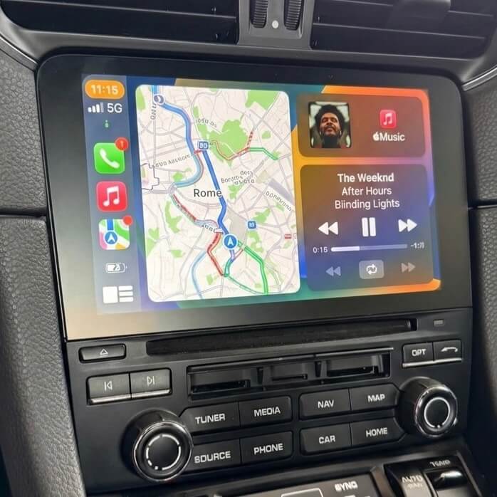 Dopo: Opzione CarPlay abilitata senza modifica hardware